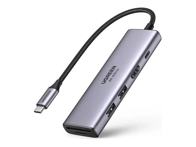 Ugreen Revodok 7-In-1 4K@60Hz Hdmi Dock, Docking, Dock, Grau, Sd