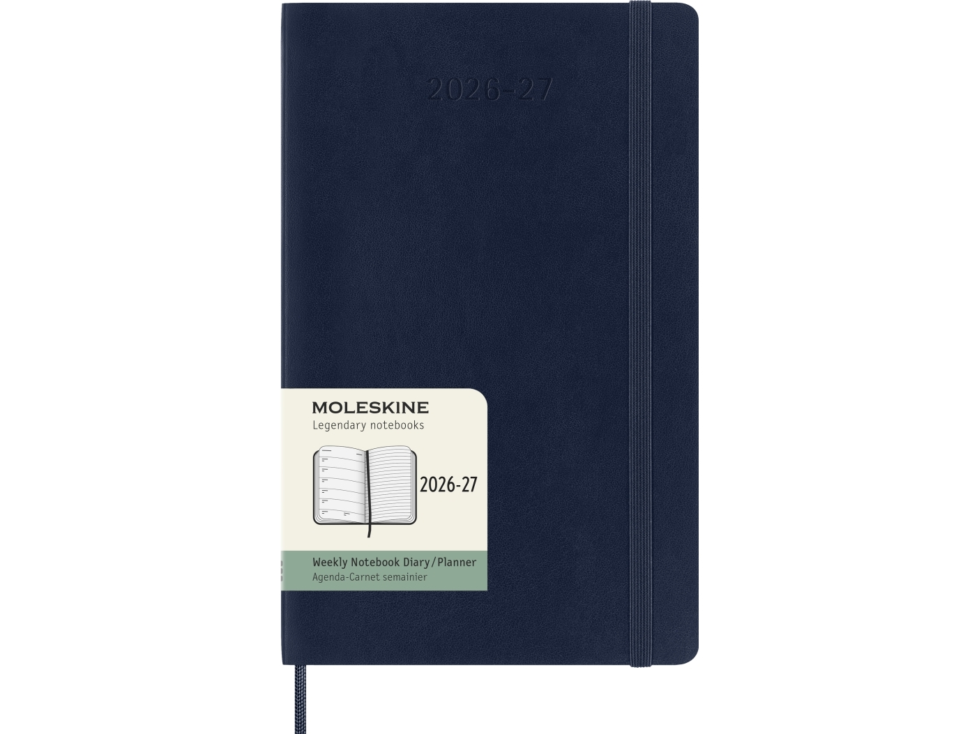 Classic Soft 18M 26/27 Week Note Large Sapphire Blue