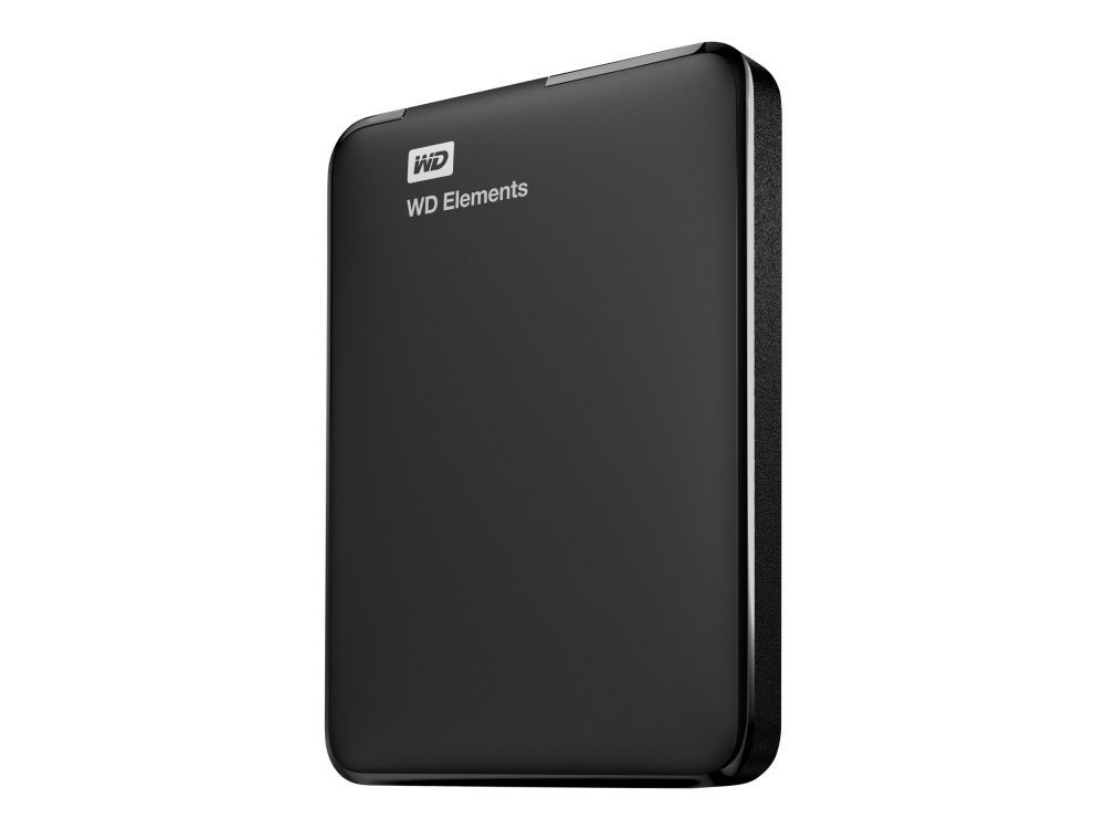 Wd Elements Portable Wdbdtv0020bbk - Harddisk - 2 Tb - Ekstern (Bærbar) - Usb 3.2 Gen 1 - Sort