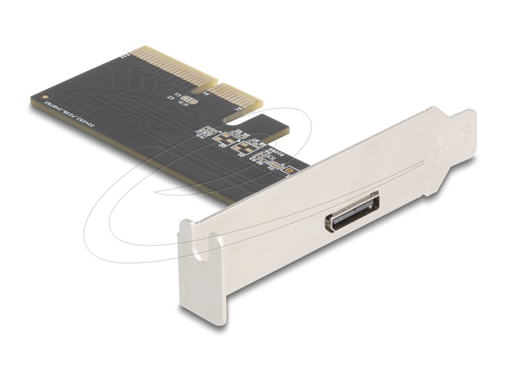 Delock PCI Express x4 -kortti 1 x ulkoiseen OCuLink SFF-8612 - Low Profile -muotoilutekijä