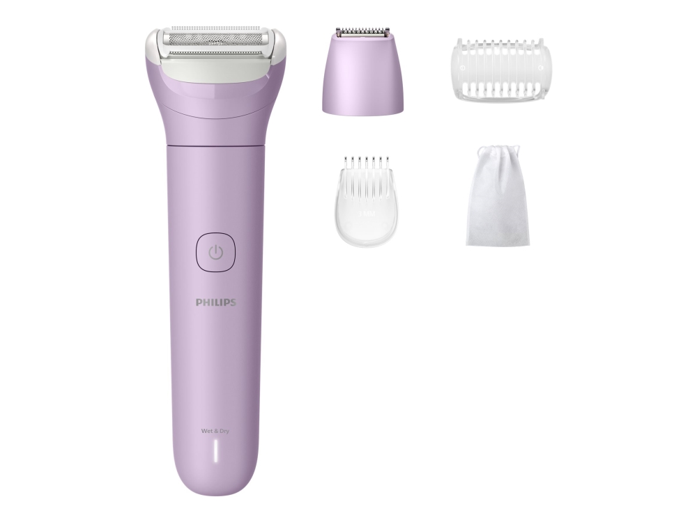 Philips Lady Shaver sladdlös, våt och torrakning +4 tillbehör BRL138/00
