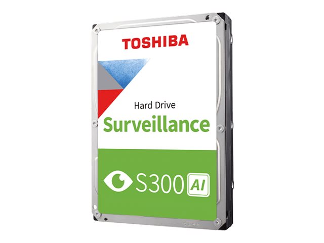 Toshiba S300 Ai - Harddisk - Overvågning - 16 Tb - Intern - 3.5" - Sata 6Gb/S - 7200 Rpm - Buffer: 1024 Mb