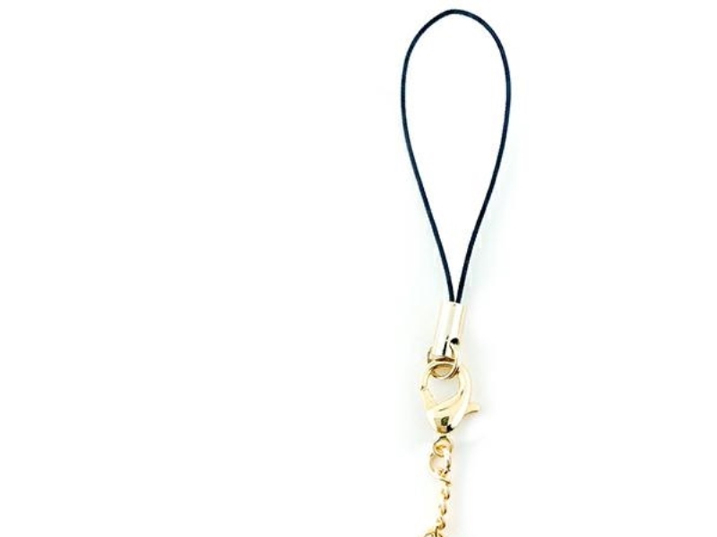 Guess Phone Strap GUCPMTDCK Triangle Diamond charm med rhinsten