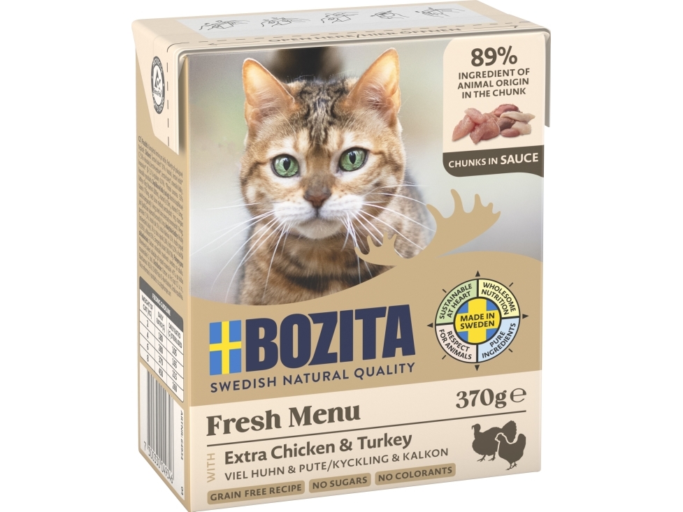 Bozita 4934, Adult, Huhn, Türkei, 370 G, Getreidefrei