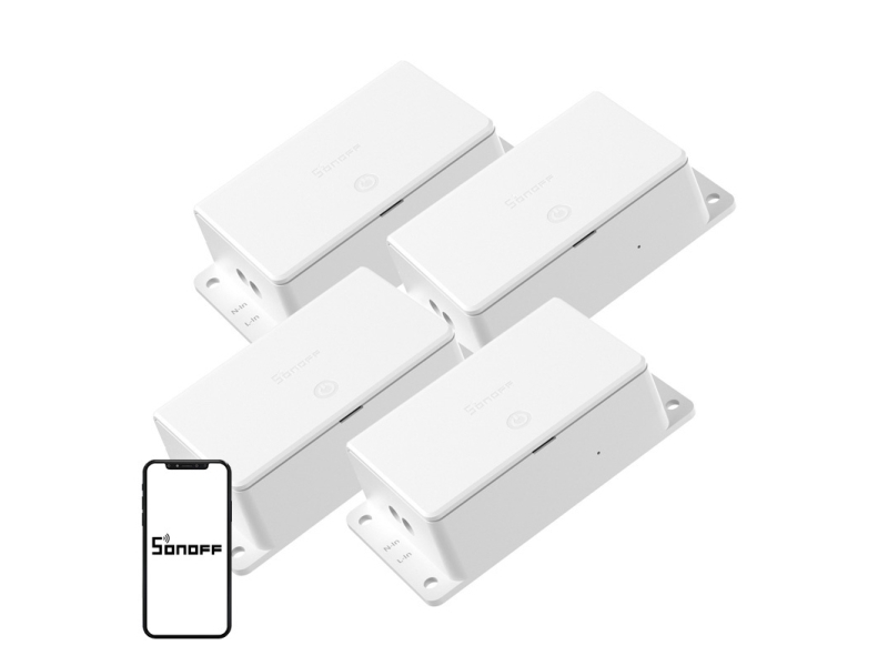 Sonoff Wi-Fi Smart Stik Sonoff Basic R5 Gen5 Wi-Fi Matter 10A (4-Pak)