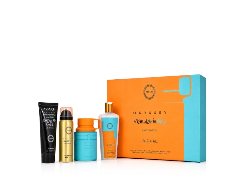 Armaf Men's Shower Gift Set With Body Spray And Shower Gel