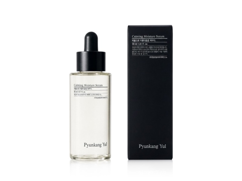 Pyunkang Yul Calming Moisture Serum With Centella Asiatica, Tea Tree, 5 Hyaluronic Acids, And Ceramide 30Ml 1 Fl.Oz.