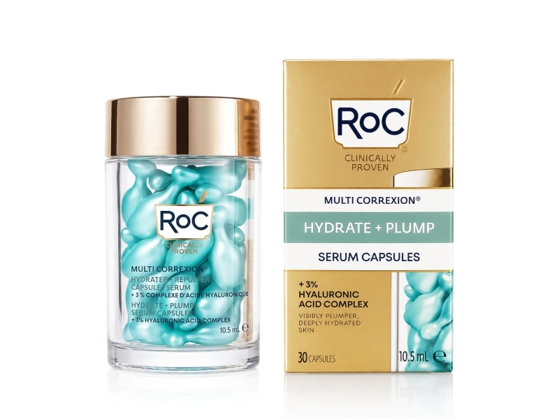 Roc Multi Correxion Hydrate & Plump Serum-Kapseln Für Damen 10 Ml