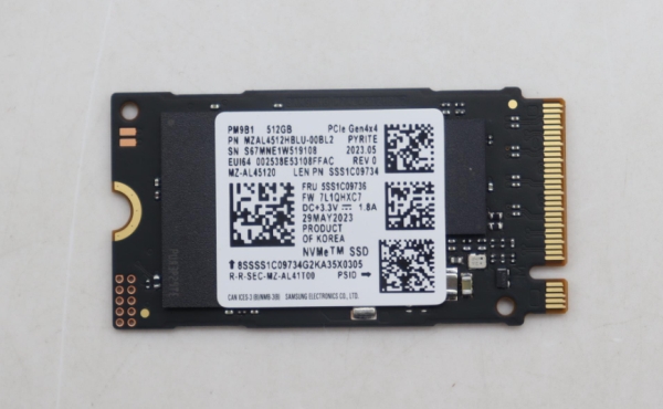Lenovo 5Ss1c09736, 512 Gb, M.2