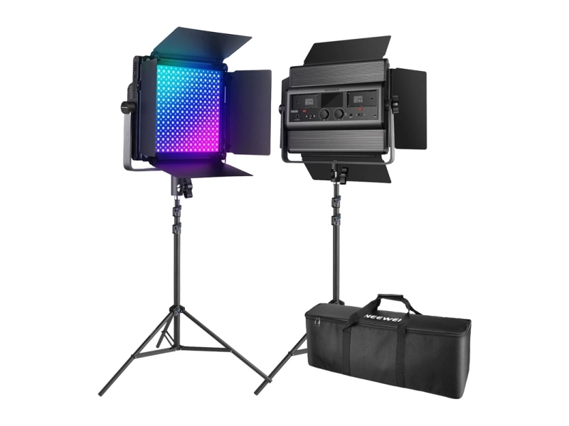Led-Videoleuchte Neewer 2Er Pack 1200Rgb 60W V4