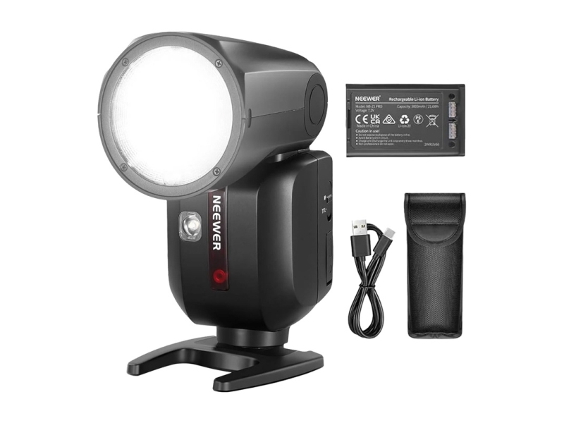 Neewer Z2-C TTL ROUND HEAD FLASH SPEEDLITE For Canon