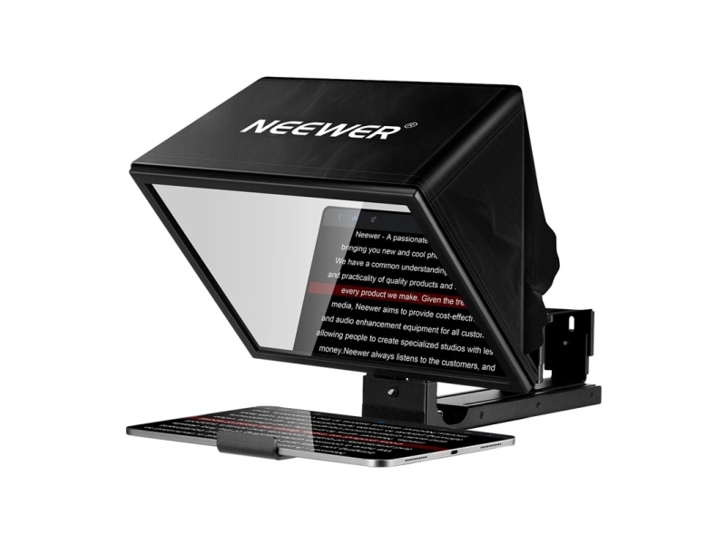 Neewer Basics X12B hævet teleprompter i aluminium 12