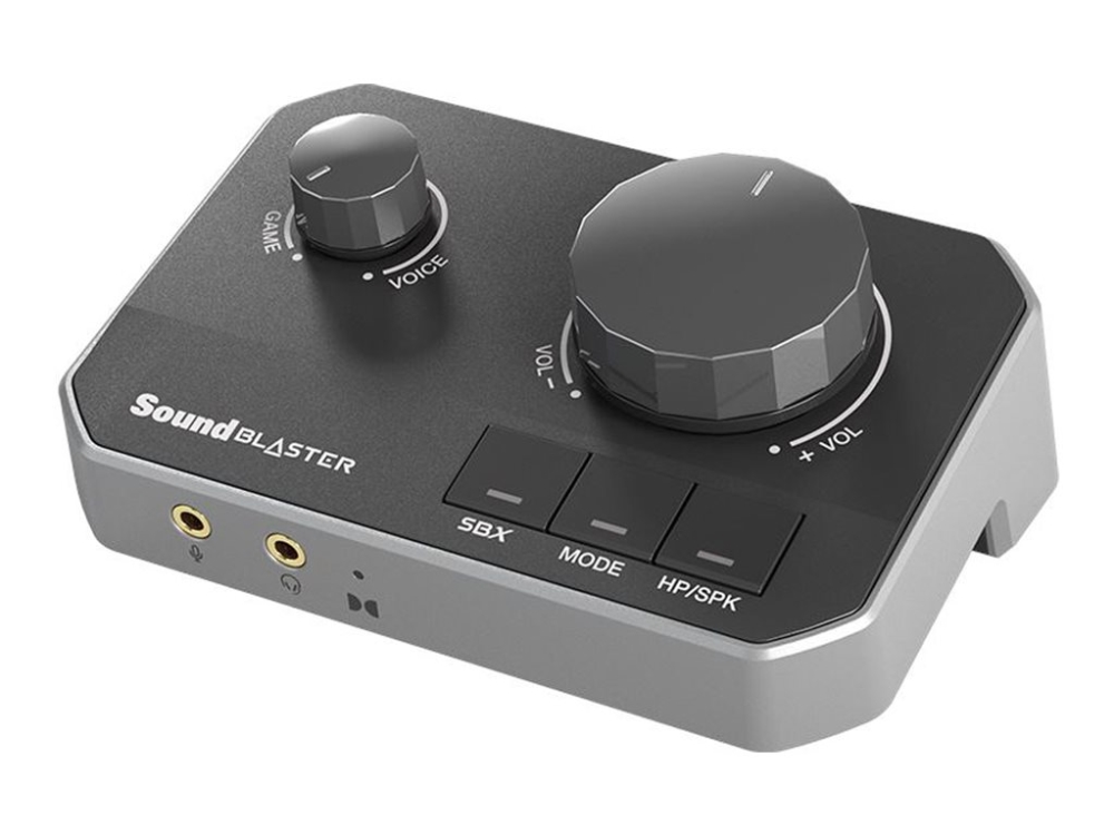 Creative Sound Blaster G8 - Ljudkort - 32-bitars - 384 kHz - högupplöst ljud - USB-C | Datorkomponenter - Ljudkort | GameStuff