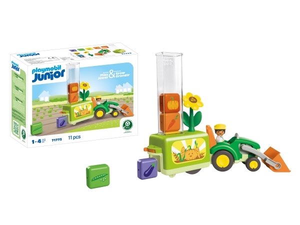 Playmobil Junior 71773, Traktor, 1 Jahr(E), Mehrfarbig, Kunststoff