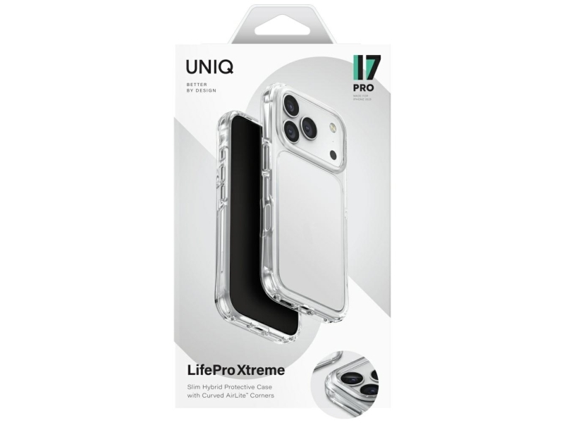Uniq Lifepro Xtreme Hülle Für Iphone 17 Pro - Transparent