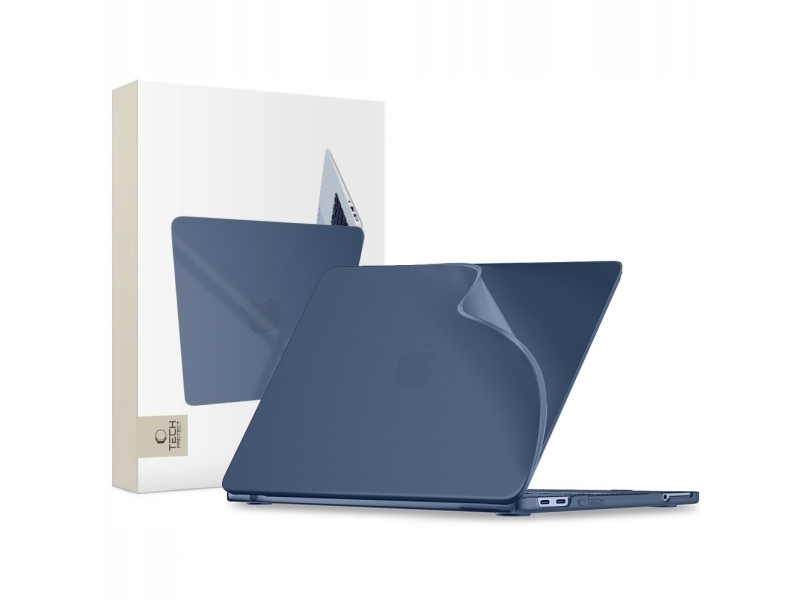Tech-Protect Softshell-Etui Til Macbook Neo 13 2026 Mat Indigo