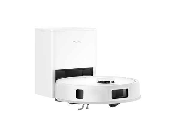 Mova E20s Pro Plus Saugroboter Mit Auto-Empty-Station, Weiß | Mova