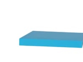 Karton Play Cut A4 210X297 Mm 180 G Himmelblau 100 Blatt/Pack