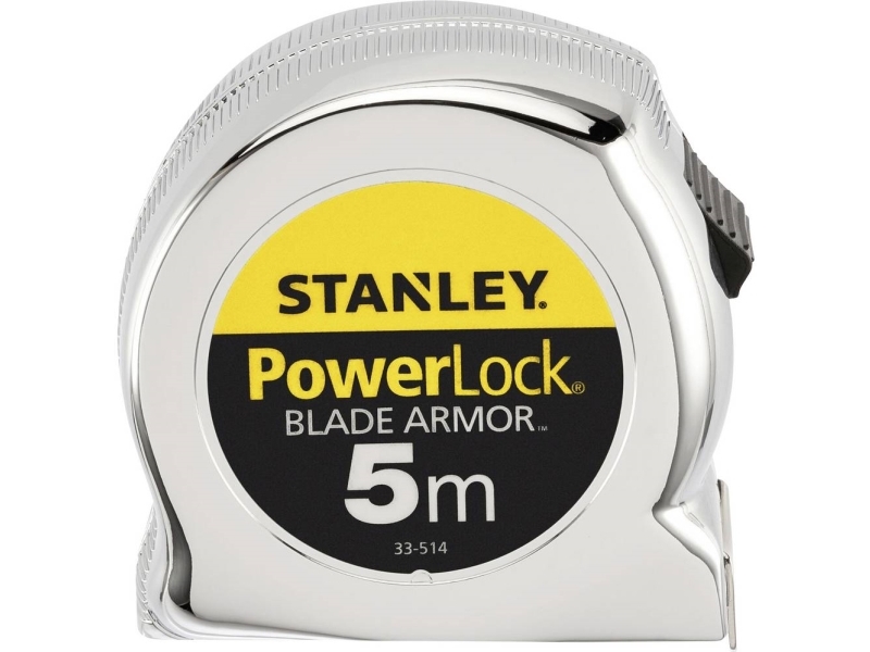 STANLEY MIARA ZWIJANA 5m x 25mm STAL MICROPOWERLOCK 5m x 25mm STAL MICROPOWERLOCK