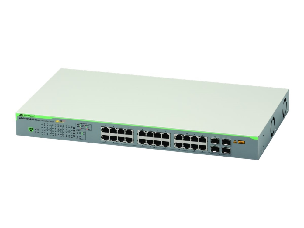 Gigabit Websmart Switch 24X 10/100/1000Tx + 4X Sfp Ports Eu