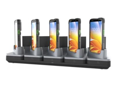 Zebra - Håndholdt opladningsbase sæt - med batterioplader - output-stikforbindelser: 5 - 19