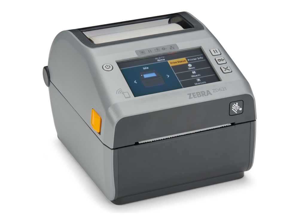 Zebra ZD600 Series ZD621 - Etiketprinter - direkte termisk - Rulle (10,8 cm) - 300 dpi - op til 152 mm/sek. - USB 2.0, LAN, seriel, USB vært, Wi-Fi(ax), Bluetooth 5.3 - skærer