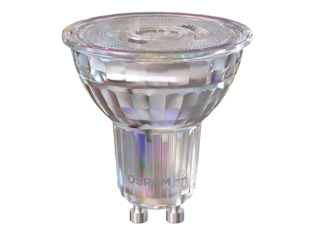 OSRAM STAR - LED-pære for søkelys - form: PAR16 - GU10 - 2.4 W (ekvivalent 35 W) - klasse E - varmt hvitt lys - 2700 K