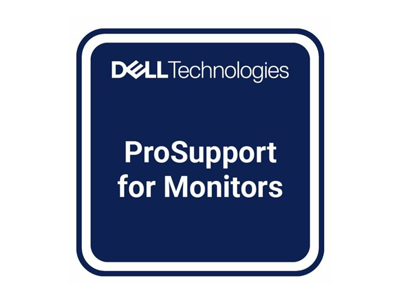 Dell Upgrade from 3Y Basic Advanced Exchange to 3Y ProSupport Advanced Exchange - Support opgradering - ombytning (for monitorer) - 3 år - forsendelse - responstid: NBD