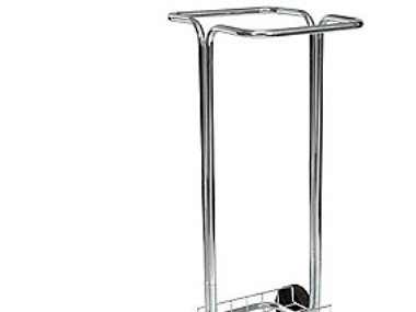 Soptunna med hjul 100 L – galvaniserat stål, 93,5x44x42 cm för 100 L sopsäckar (säckar ingår ej) | Rengöring - Avtorkning - Toalettpapper och dispensrar | GameStuff