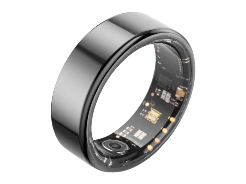 Smart ring Colmi Smartring COLMI R02 str. 10 19,8 mm (sort) + ladetui