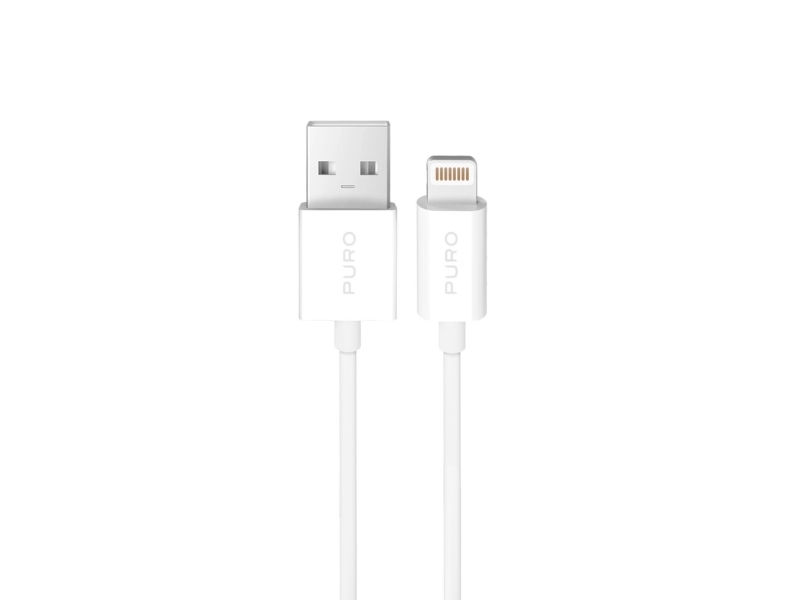 Puro Usb-A Til Lightning-Kabel 3 M Hvid (8018417498879)