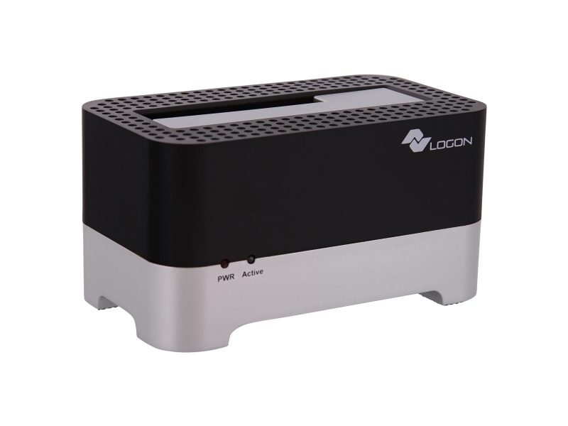 Logon Lhc030 - Hdd - Ssd - Sata - Serial Ata Ii - 2.5,3.5" - Usb 2.0 Type-B - Schwarz - Silber - 12 V (Lhc030)