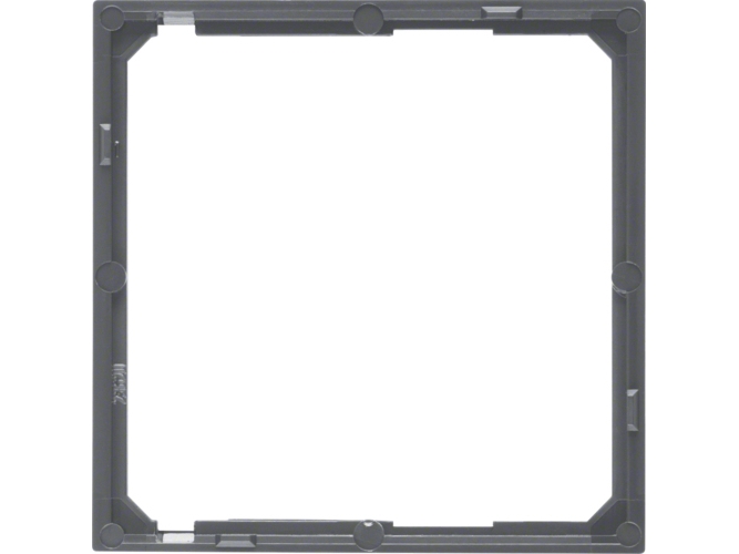 Berker B1/B3/B7 Glas Module Anthracite Section Board For Central Plate - 11091606