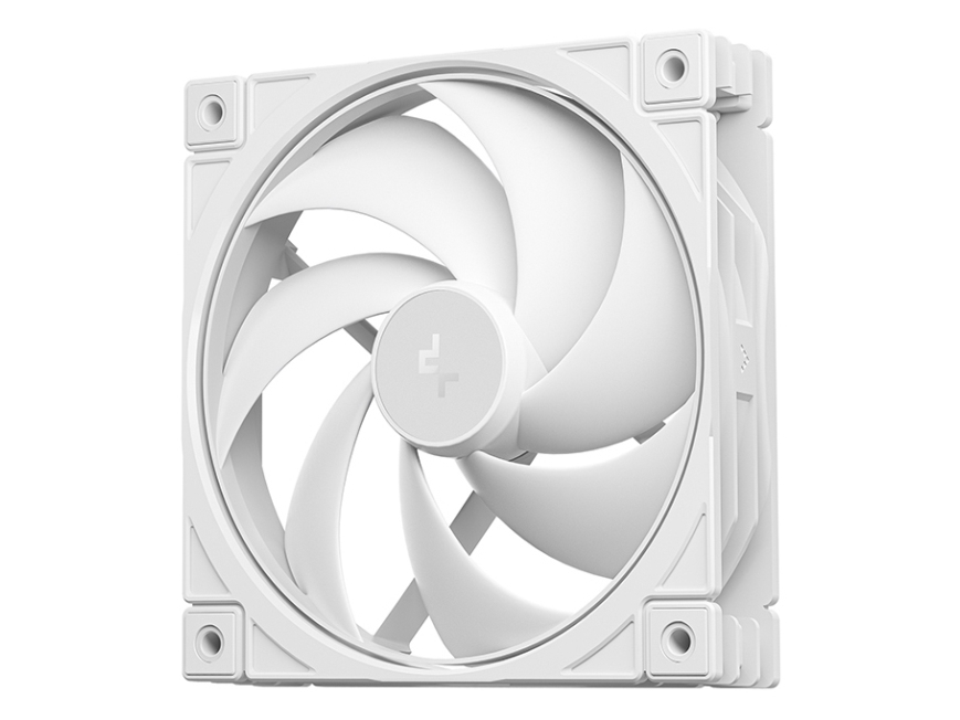Deepcool Fd12 Wh V2, Ventilator, 12 Cm, 500 Rpm, 2500 Rpm, Hvid