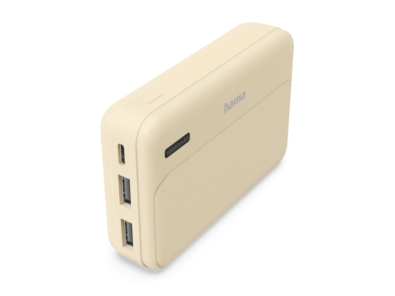 Hama Pocket 10, 10000 Mah, Lithium-Polymer (Lipo), Sand