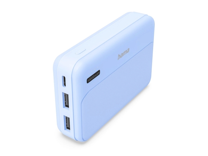 Hama Pocket 10, 10000 Mah, Lithium-Polymer (Lipo), Blau