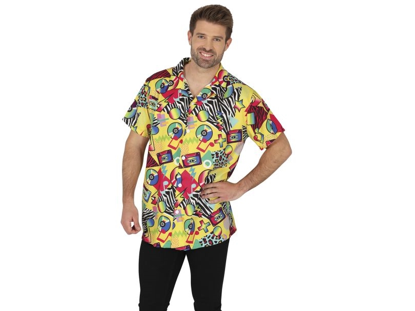 Gelbes 80Er-Shirt
