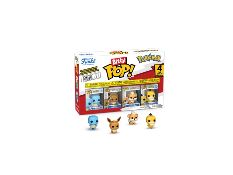 Funko Pop! Games Figurenset Bitty Pop Pokemon Serie 4 (Fu81135)