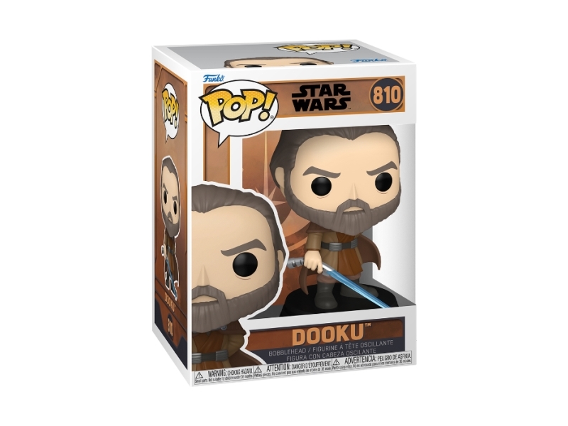 Funko Pop! Vinylfigur Star Wars - Dooku, 9 Cm