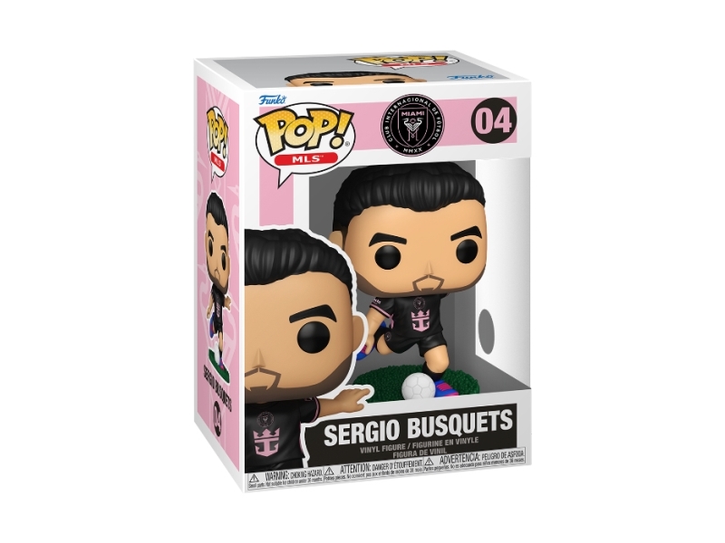 Funko Pop Vinyl Inter Miami Sergio Busquets