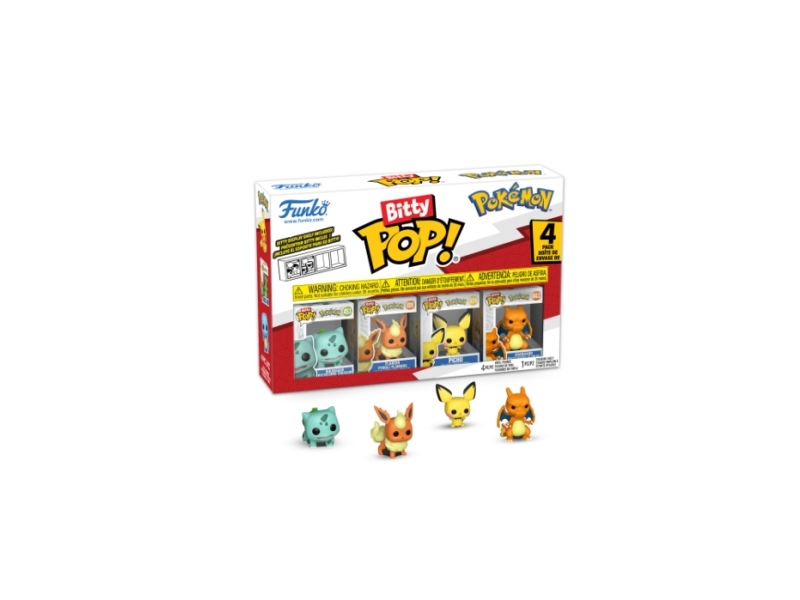 Funko Bitty POP 4PK Pokemon Bulbasaur 4PK