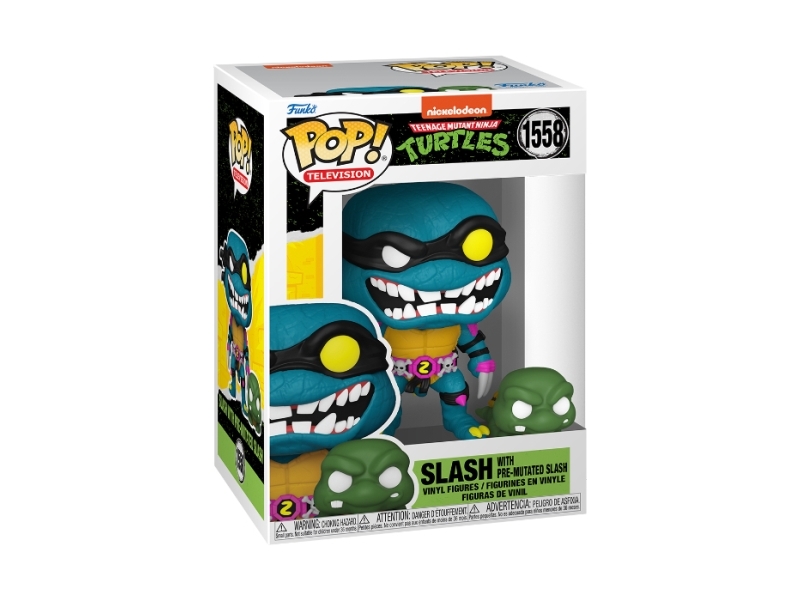 Funko POP Vinyl TMNT S4 Slash & Pre-mutated