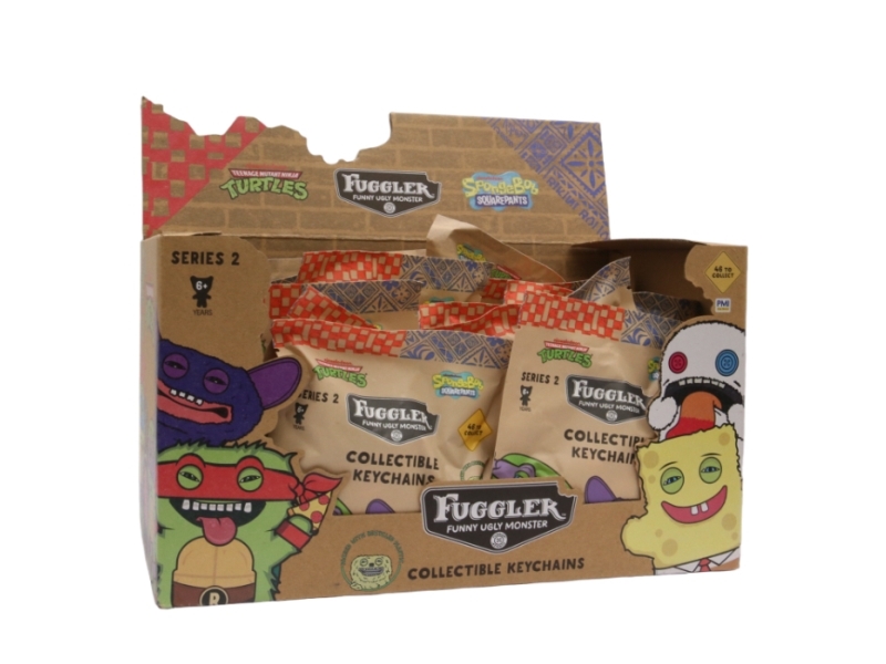Fuggler Sb/Tmnt Collect Keychain Blind S2 Ass Cdu