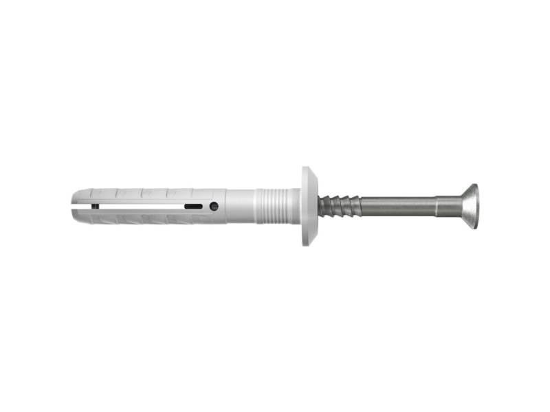 Fischer 50369, Schrauben- & Dübelsatz, Mauerziegel, Beton, Pozidriv, Pz2, 40 Mm, 6 Mm