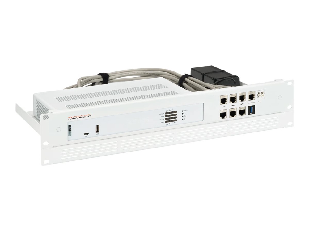 Rackmount.It - Monteringspakke For Netværksudstyr - Afskærmet - Stativmonterbar - Signalhvid - 1.3U - 19"