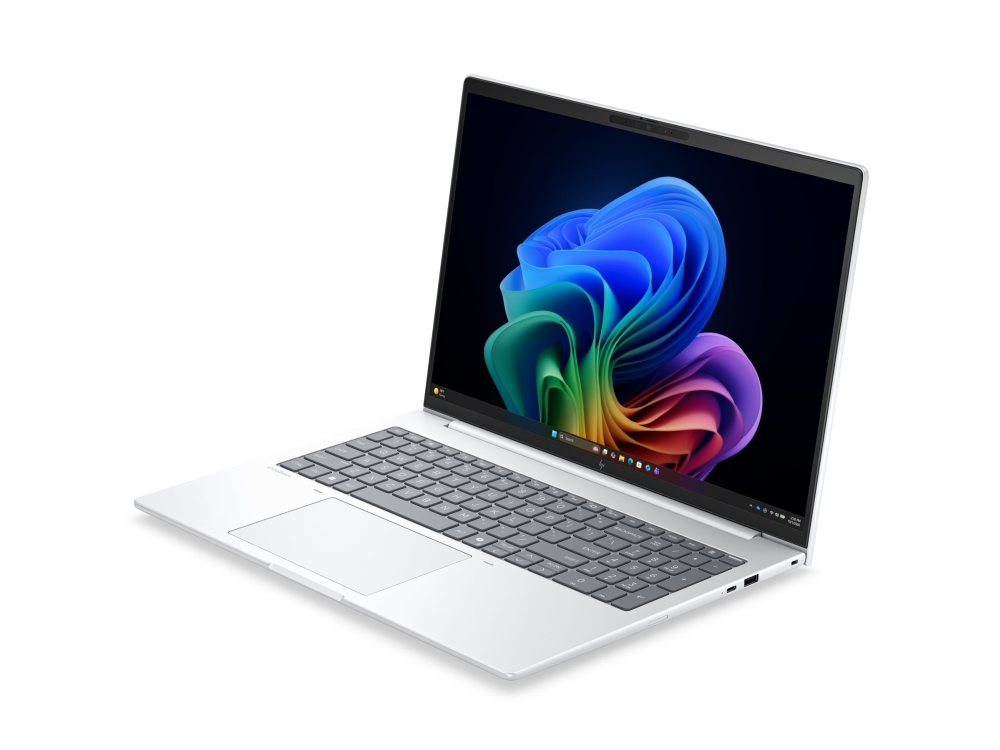 HP EliteBook 8 G2a Notebook Next Gen AI - AMD Ryzen AI 5 - 435 / op til 4.5 GHz - Win 11 Pro - Radeon 840M - 16 GB RAM - 512 GB SSD NVMe - 16 IPS 1920 x 1200 - Wi-Fi 7, Bluetooth 6.0 - gletsjer sølv aluminium - kbd: Pan Nordic