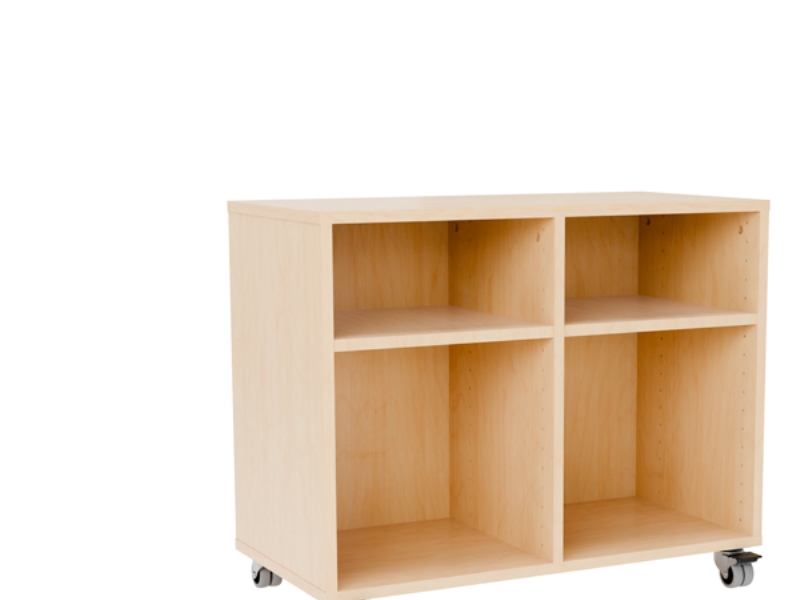 Opbevaring Stig 2X1 ½-Fag, Birk Laminat