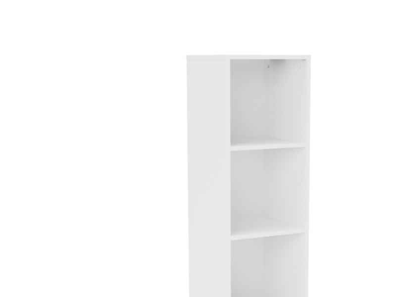 Opbevaring Stig 3X1 Fag, Hvid Laminat