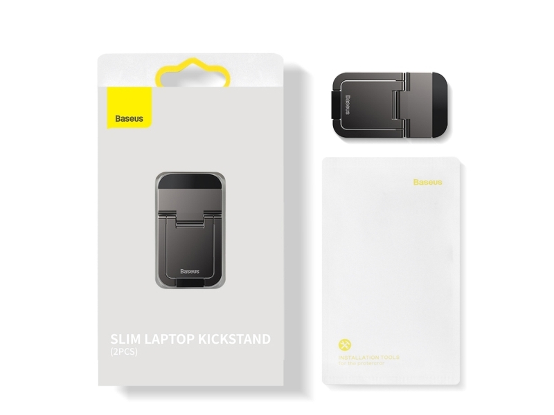 Baseus Universelle Laptop-Fødder Stativer (2 Stk.) Grå (Luzc000013)