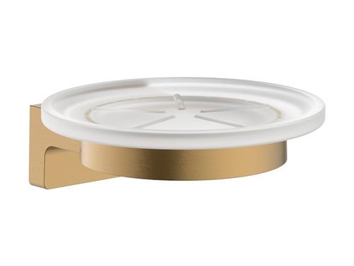 Seifenschale Addstoris S Ø110mm, Gebürstete Bronze
